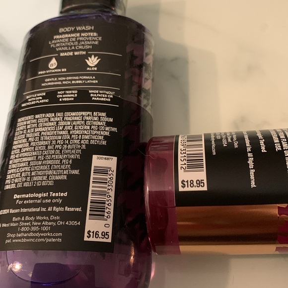 Bath and body Body Works - Emily in Paris đź’ŚLavender Luxe, Two-piece set. - Picture 4 of 6